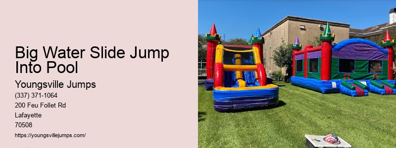 Water Slide Jumps