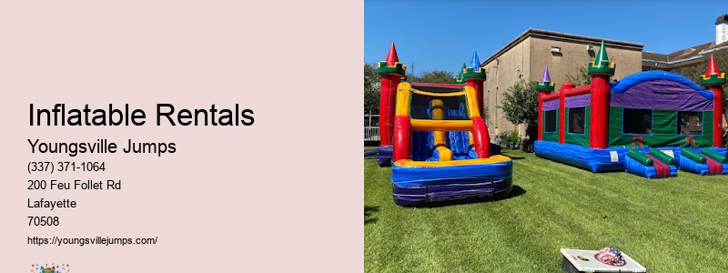 Jumping Inflatables For Rent