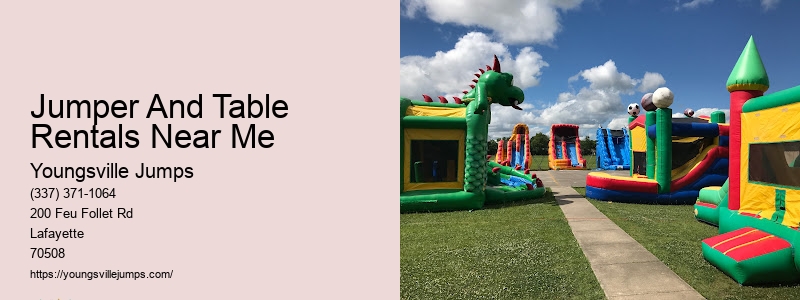 A Bounce House Rental