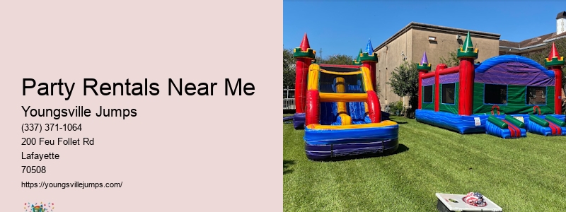 A Bounce House Rental