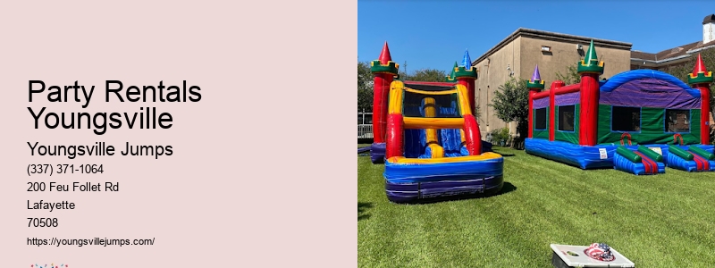 Party Rentals Near Me